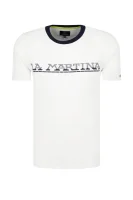 t-shirt | comfort fit La Martina άσπρο