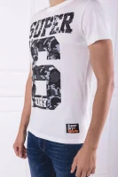 t-shirt super no 6 tee | regular fit Superdry άσπρο
