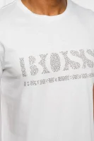 T-shirt Tee Pixel 1 | Regular Fit BOSS GREEN άσπρο