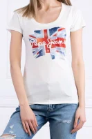 T-shirt BLAZE | Slim Fit Pepe Jeans London άσπρο