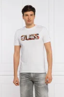 T-shirt PHOTOSHOW CN SS TEE | Slim Fit GUESS άσπρο