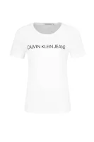 t-shirt core institutional | regular fit CALVIN KLEIN JEANS άσπρο
