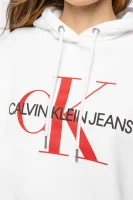 Μπλούζα | Regular Fit CALVIN KLEIN JEANS άσπρο
