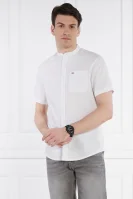 Πουκάμισο MAO | Regular Fit |με την προσθήκη λινού Tommy Jeans άσπρο