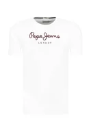 t-shirt eggo | regular fit Pepe Jeans London άσπρο