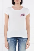 T-shirt Scoop | Slim Fit Dsquared2 άσπρο