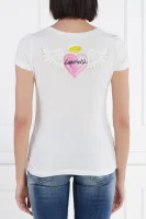 T-shirt Scoop | Slim Fit Dsquared2 άσπρο