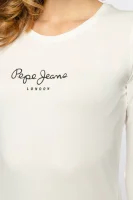 μπλούζα new virginia | regular fit Pepe Jeans London άσπρο