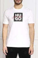 T-shirt Dalpaca | Regular Fit HUGO άσπρο