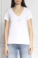 T-shirt | Regular Fit BluGirl Blumarine άσπρο