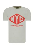 t-shirt shear tee | regular fit Tommy Hilfiger γκρί