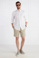 Λινό πουκάμισο Race | Regular Fit BOSS ORANGE άσπρο