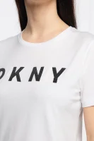 T-shirt LOGO TEE | Regular Fit DKNY άσπρο