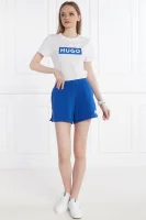 T-shirt Classic Tee_B | Regular Fit Hugo Blue άσπρο