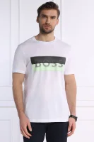 T-shirt Tee | Regular Fit BOSS GREEN άσπρο
