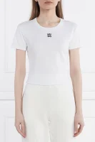 T-shirt Delanor | Slim Fit HUGO άσπρο