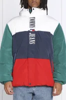 μπουφάν archive colorblock | oversize fit Tommy Jeans άσπρο