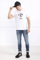T-shirt WESTCOAST | Slim Fit GUESS άσπρο