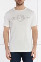 T-shirt | Regular Fit Gant άσπρο