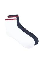 Κάλτσες 2 pack 2P SH RIB TAPE CC Hugo Bodywear άσπρο