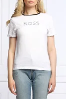 T-shirt C_Emoi1 | Regular Fit BOSS BLACK άσπρο