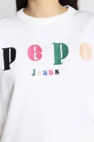 Μπλούζα PEG | Regular Fit Pepe Jeans London άσπρο