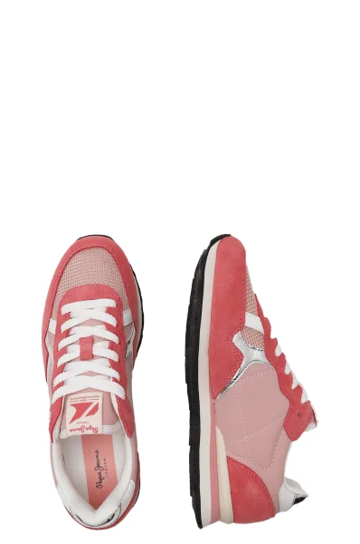 Sneakers BRIT HERITAGE W Pepe Jeans London ροζ