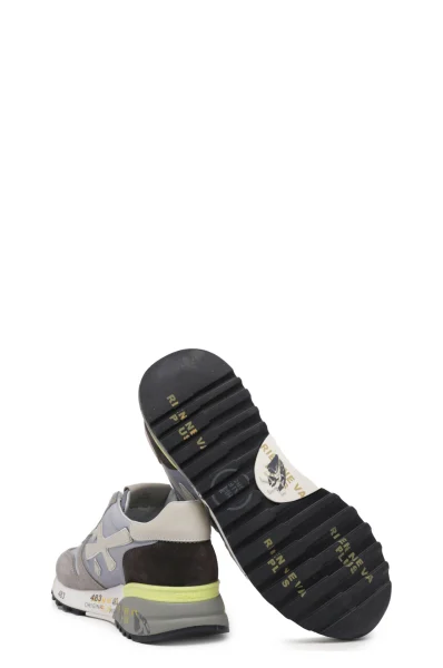 Sneakers MICK | με την προσθήκη δέρματος Premiata γκρί