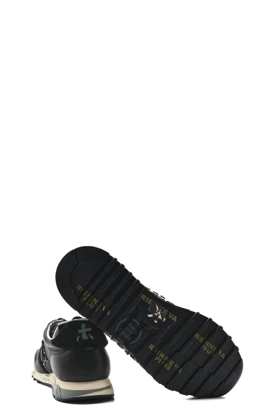 Sneakers ERIC | με την προσθήκη δέρματος Premiata μαύρο