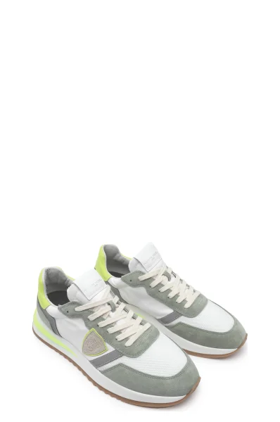 Δερμάτινος sneakers Philippe Model πράσινο