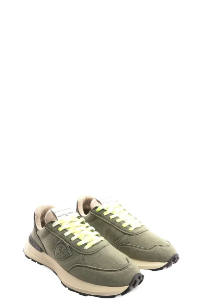 Δερμάτινος sneakers ANTIBES Philippe Model πράσινο