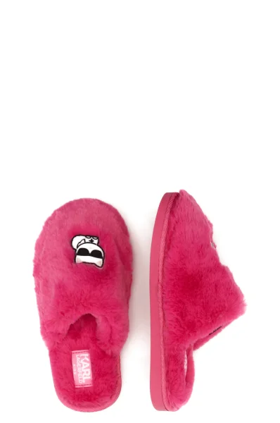 Παπούτσι για το σπίτι AQUA Karl Lagerfeld Kids ροζ
