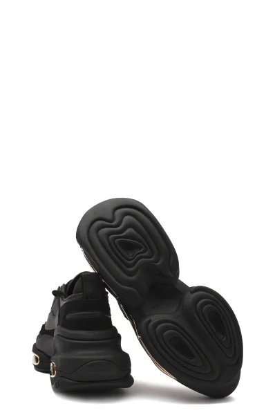 Δερμάτινος sneakers B BOLD LOW Balmain μαύρο