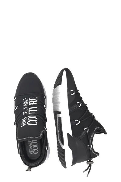 Sneakers NEOPRENE | με την προσθήκη δέρματος Versace Jeans Couture μαύρο