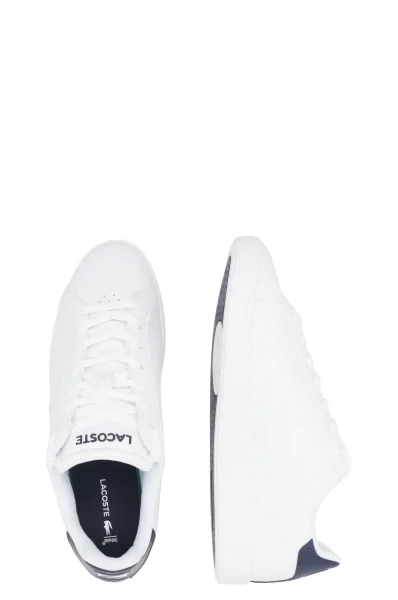 Sneakers Court | με την προσθήκη δέρματος Lacoste άσπρο