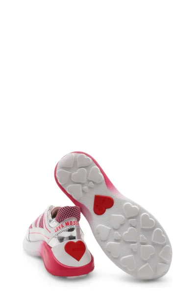 Sneakers Love Moschino άσπρο