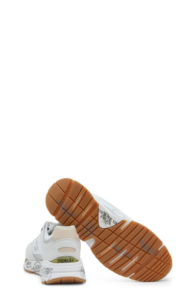 Δερμάτινος sneakers MASED Premiata άσπρο