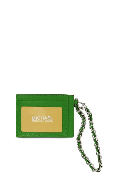 Δερμάτινος etui για κάρτες Michael Kors πράσινο