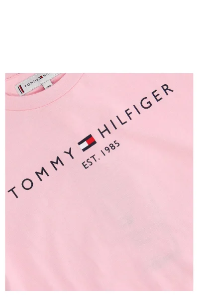 t-shirt essential | regular fit Tommy Hilfiger πουδραρισμένο ροζ