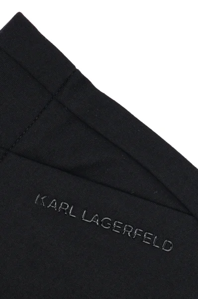Παντελόνι | Slim Fit Karl Lagerfeld Kids μαύρο
