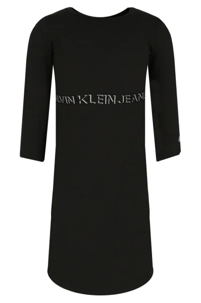 φόρεμα CALVIN KLEIN JEANS μαύρο
