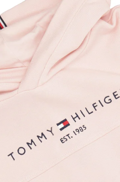 φόρεμα ESSENTIAL Tommy Hilfiger πουδραρισμένο ροζ