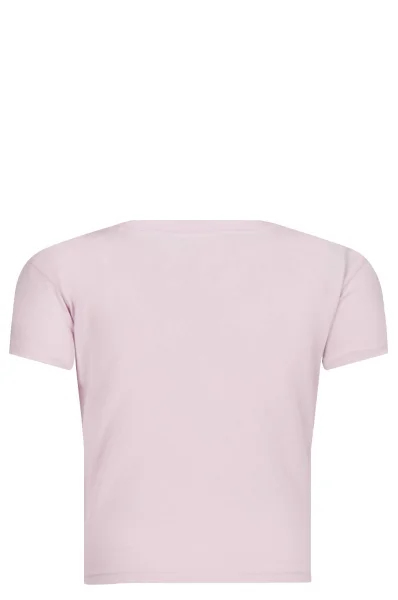 T-shirt | Regular Fit GUESS ACTIVE πουδραρισμένο ροζ