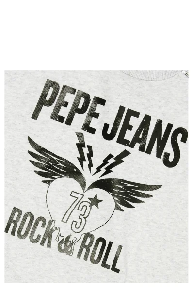 Μπλούζα LILY | Regular Fit Pepe Jeans London γκρί