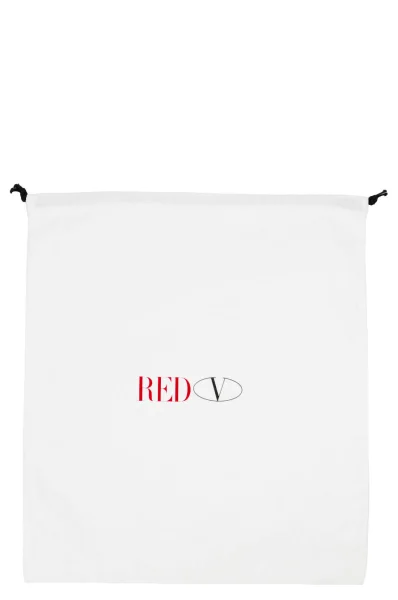 Δερμάτινα τσάντα μέσης Red Valentino μαύρο