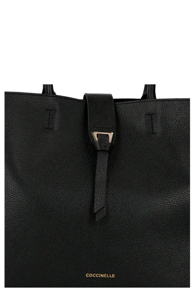 Τσάντα shopper Coccinelle μαύρο
