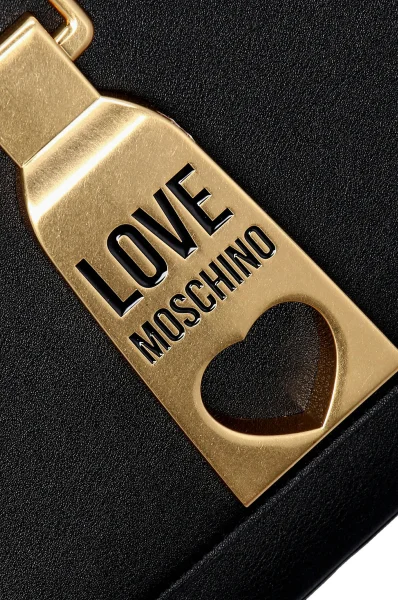 Τσάντα ώμου Love Moschino μαύρο