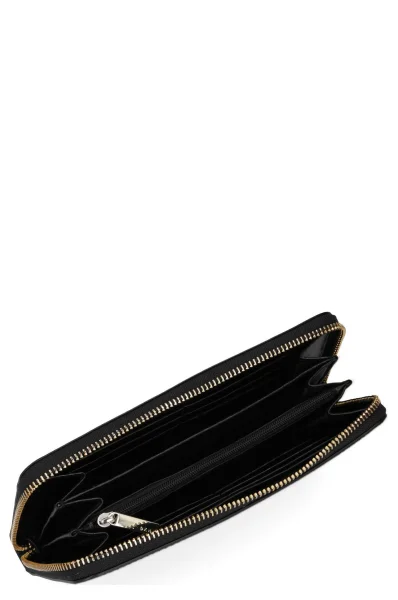 δερμάτινα πορτοφόλι bryant DKNY μαύρο