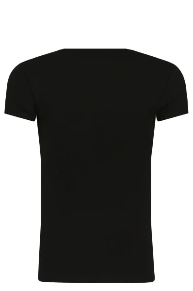 T-shirt | Regular Fit DKNY Kids μαύρο