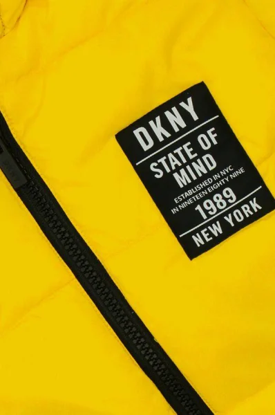 Διμερής μπουφάν δύο όψεων | Regular Fit DKNY Kids κίτρινο